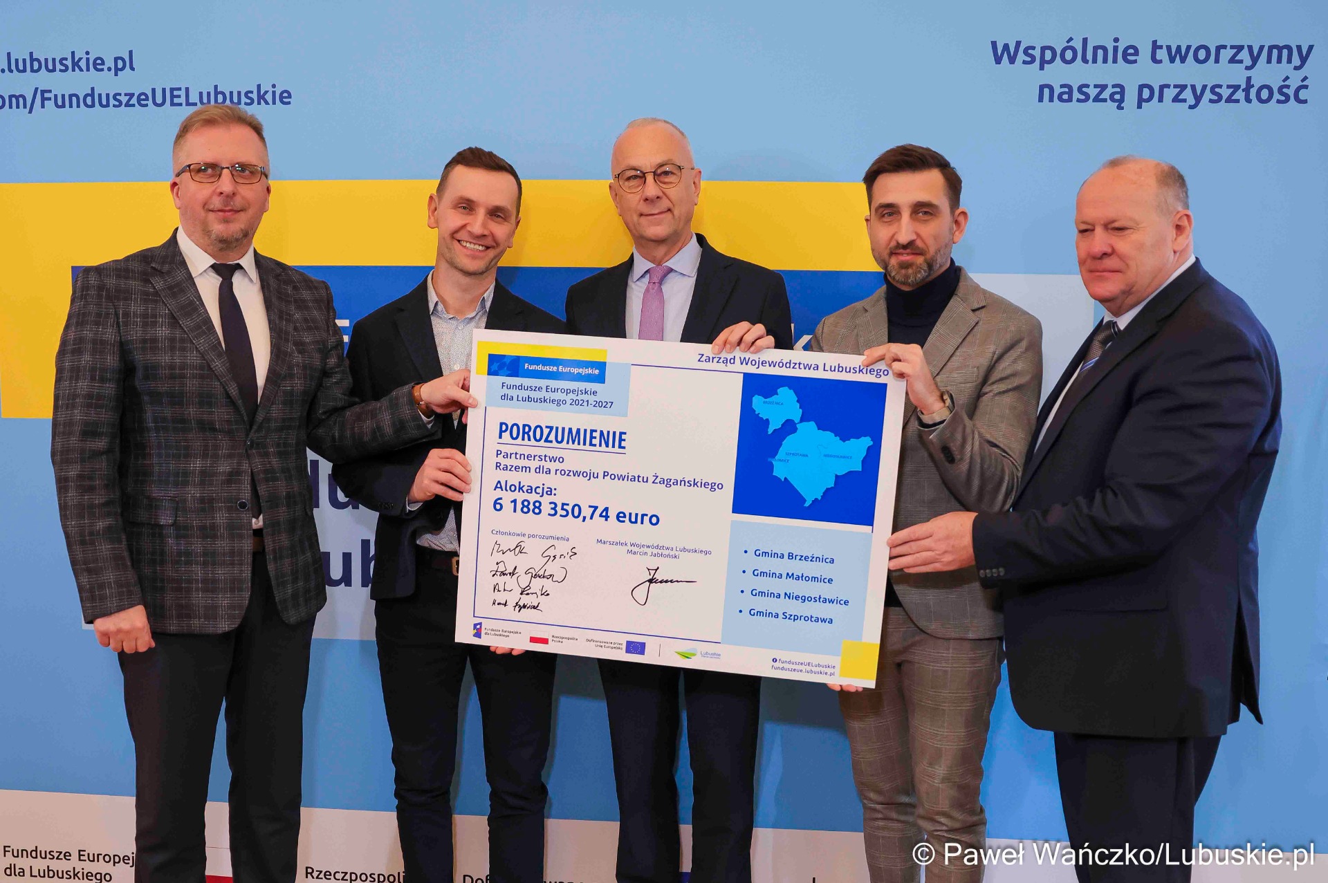Szprotawa, Brzeźnica, Małomice i Niegosławice wspólnie sięgają po unijne wsparcie