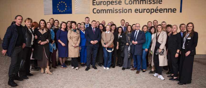 Lubuska delegacja w instytucjach Unii Europejskiej w Brukseli