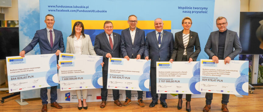 Dzięki środkom z UE w regionie lubuskim przybędzie nowych ścieżek rowerowych