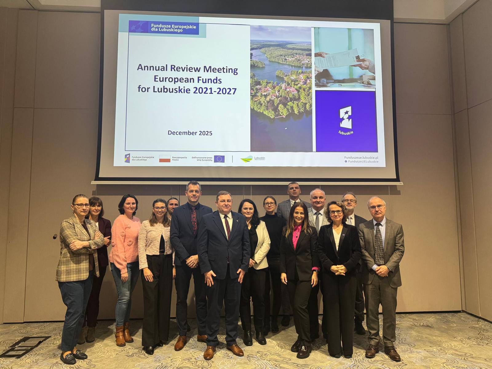 Spotkanie z Komisją Europejską dotyczące stanu wdrażania programu Fundusze Europejskie dla Lubuskiego 2021-2027