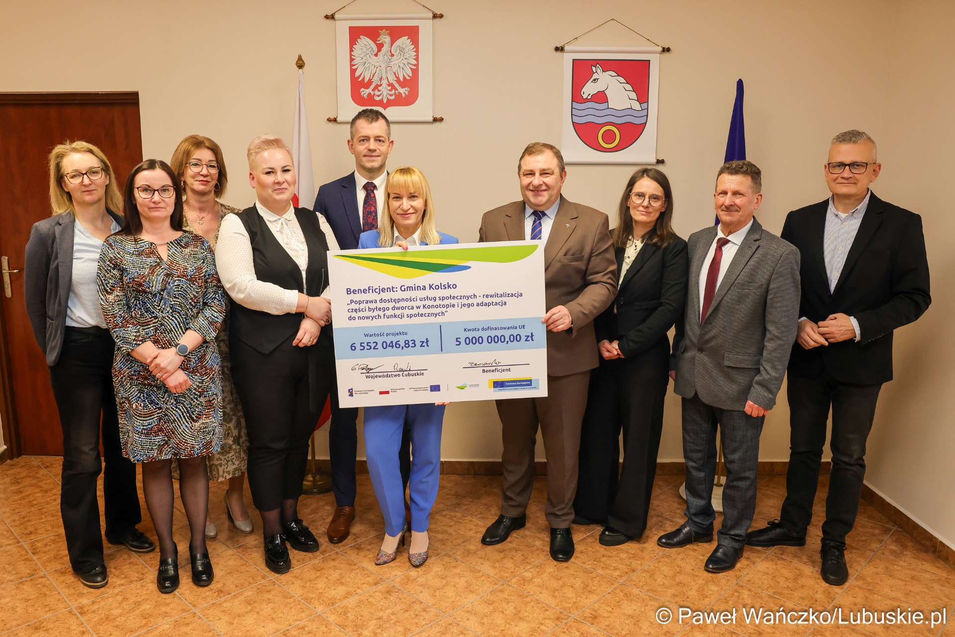 Dawny dworzec w Gminie Kolsko – z unijnym wsparciem – będzie jak nowy