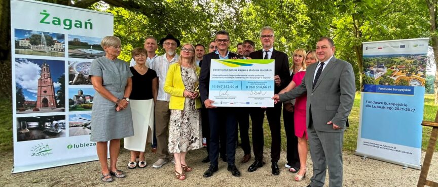 Prawie 12 mln zł na park książęcy w Żaganiu. Będzie plac koncertowy, kino plenerowe i wędkowanie nad Stawem Karpiowym