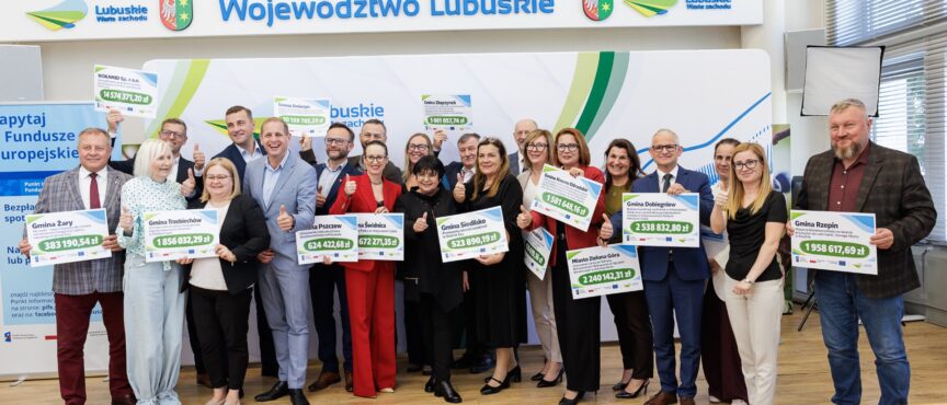 Województwo podpisało 16 umów na ekoparki i kanalizację, a gminy już mogą starać się o kolejne pieniądze